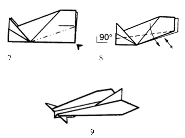 How to make a plane out of paper: instructions, photos, videos