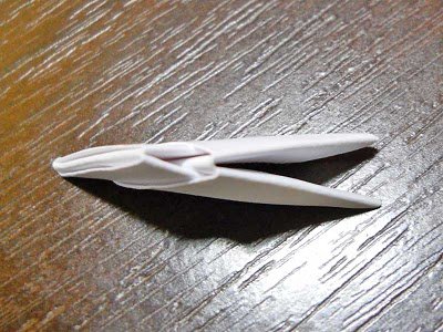 How to make a swan out of paper: in stages