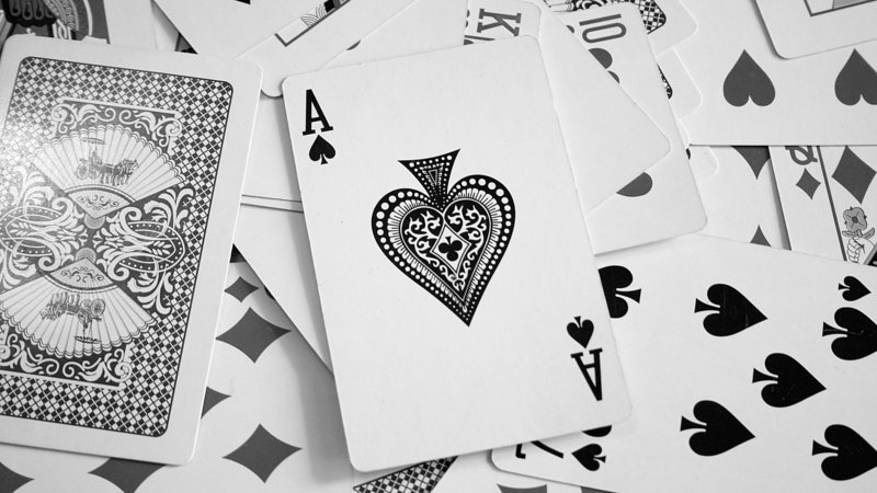 Fortune telling on playing cards