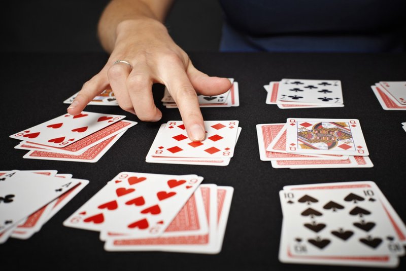 Fortune telling on playing cards