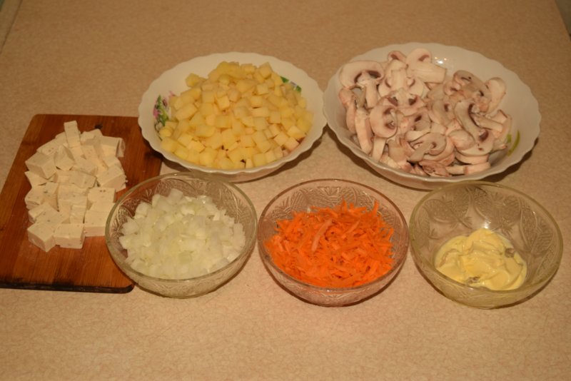 Mushroom Cheese Soup