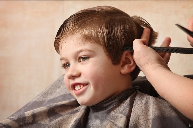 Classic hairstyle for boys