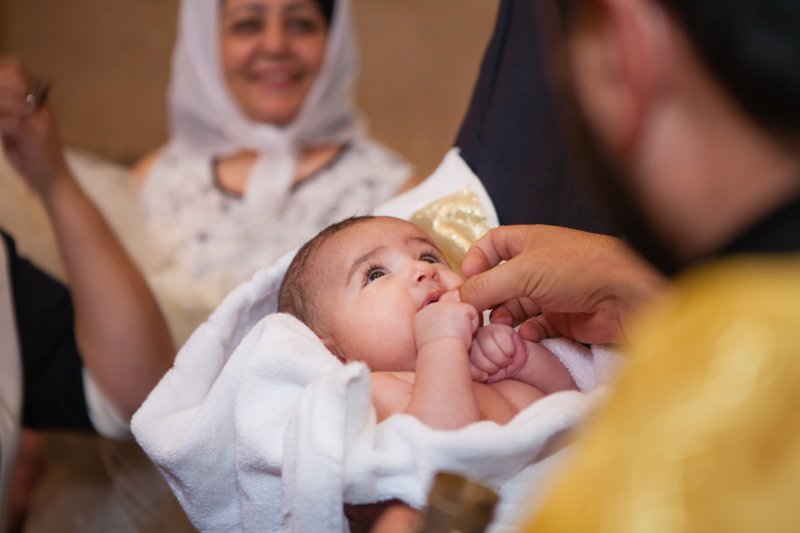 Prayer for baby's baptism