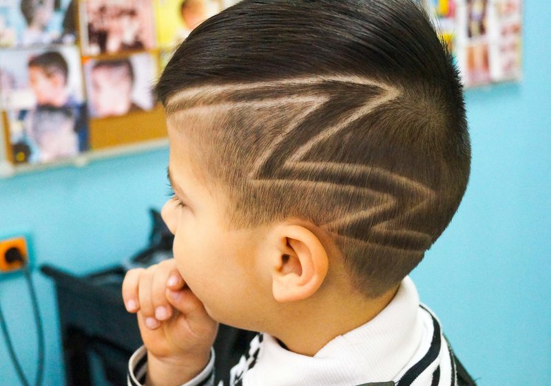 Geometry haircut photo