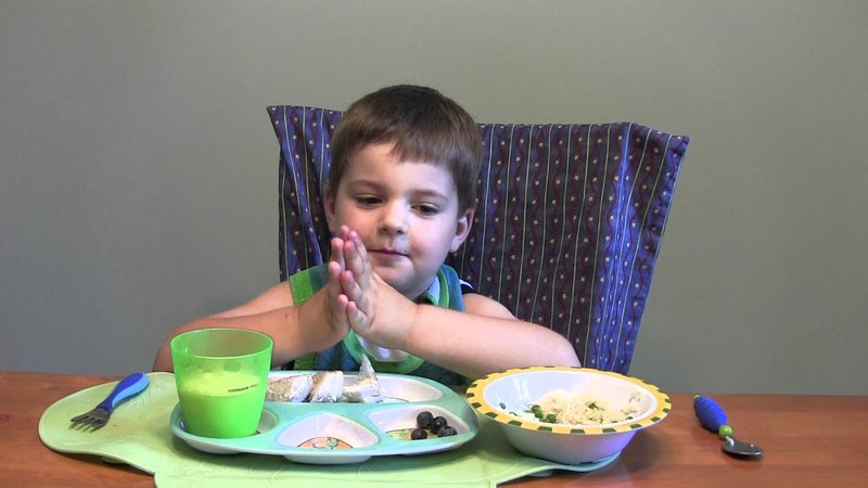 Orthodox prayer before meal