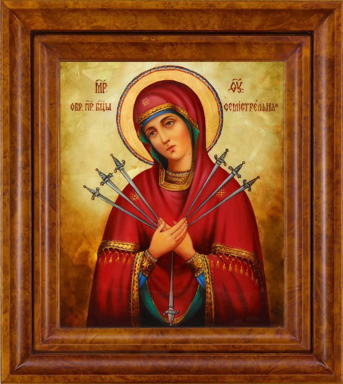 Prayer for health on the seven-armed icon