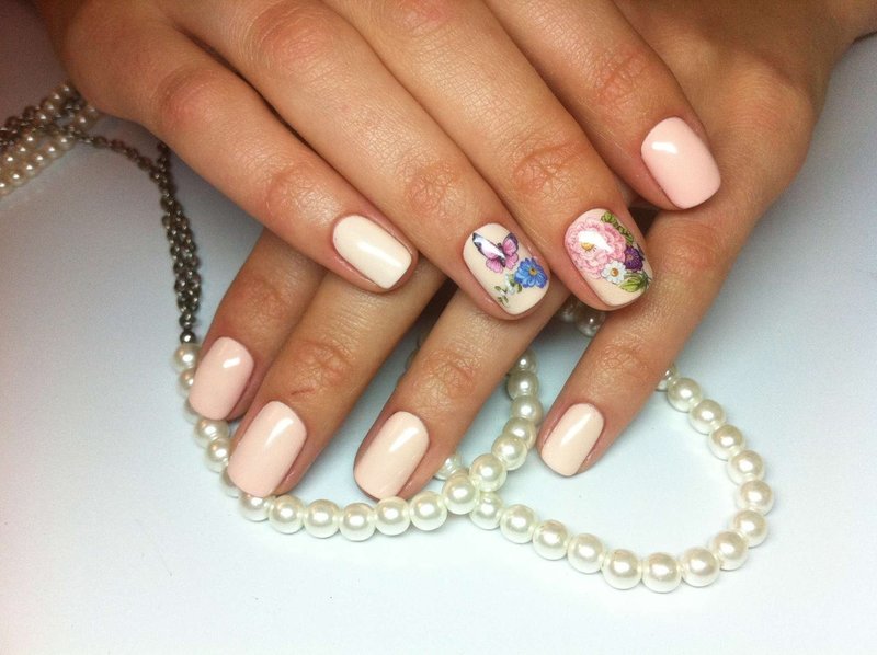 Floral Nail Nails