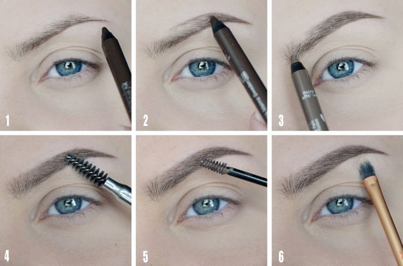 Eyebrow makeup