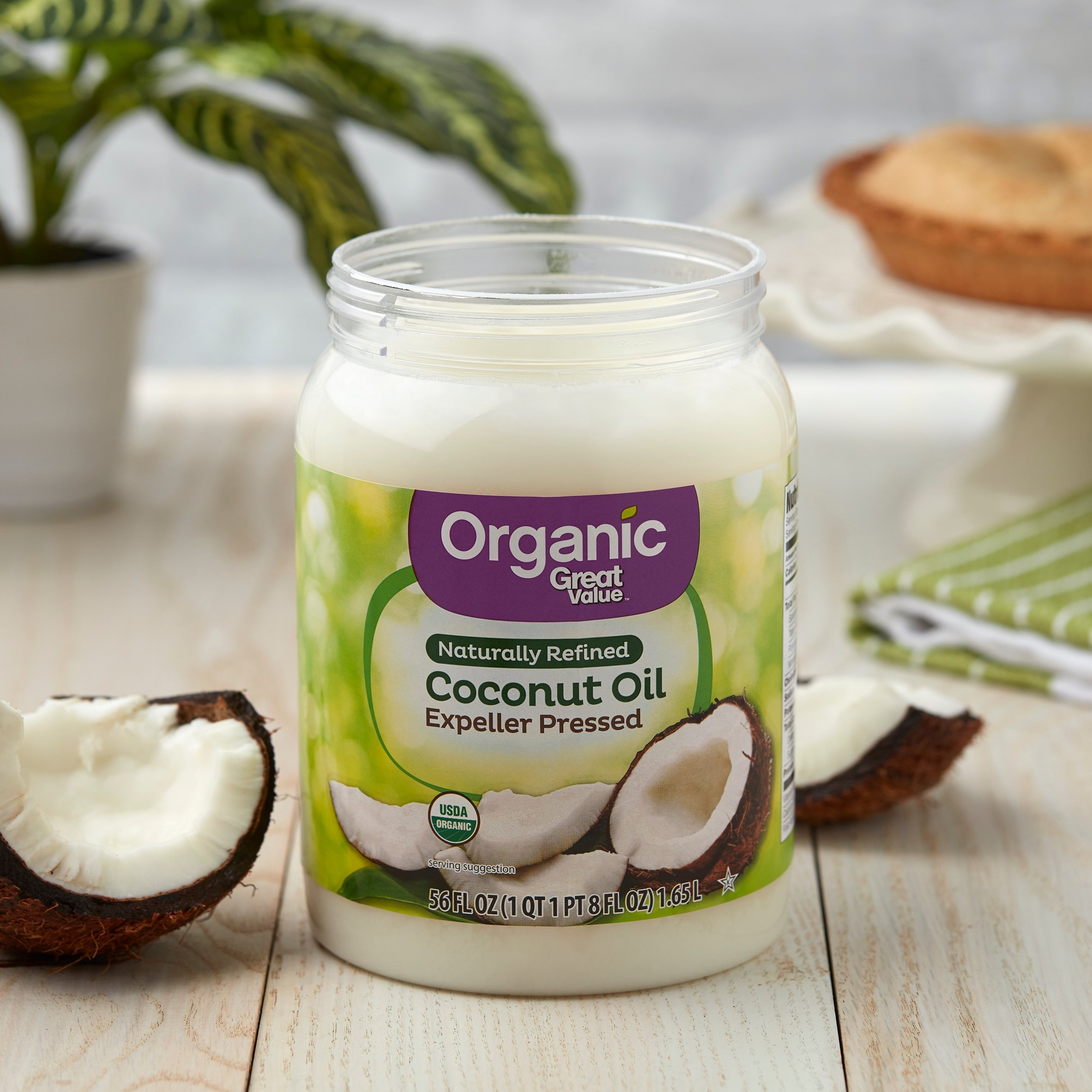 Refined coconut oil