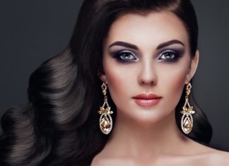 Features of makeup for brunettes