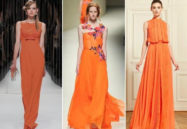 Peach New Year's Eve Dresses