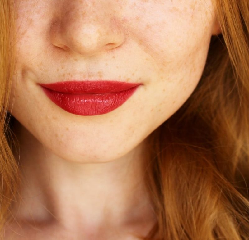 Red makeup for redheads