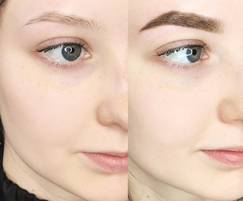 Combined Permanent Makeup Technique