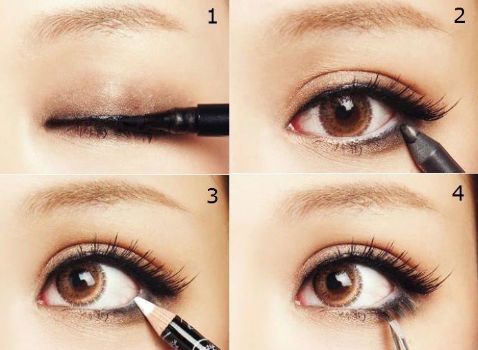 Eye Makeup for Japanese Makeup