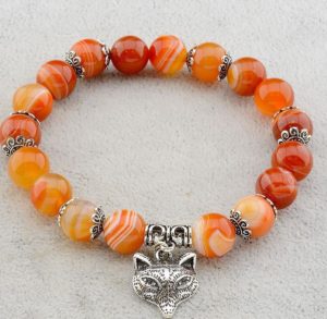 Orange-yellow carnelian