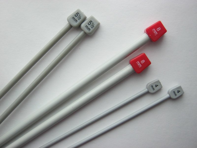 Knitting needles