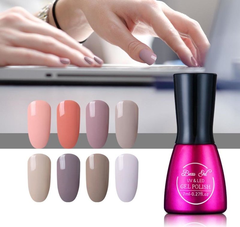 A variety of nude shades