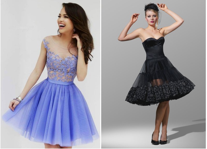 Dresses with a full skirt