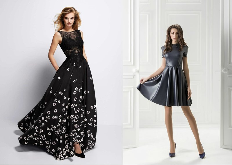 Graduation black dresses