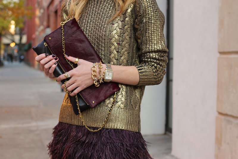 Golden Marsala Sweater