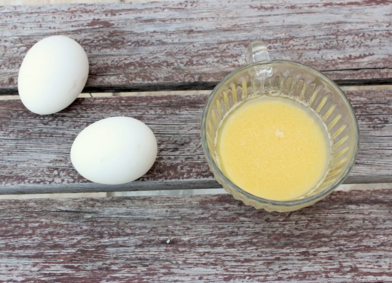 Egg mask for hair growth