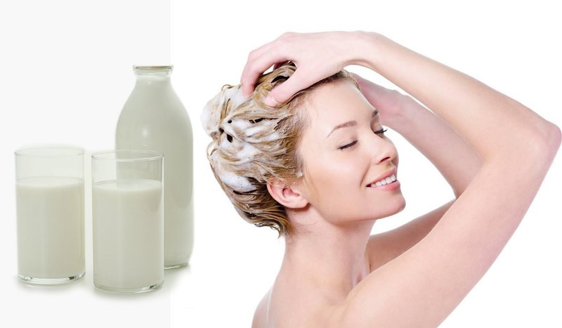 Mask with kefir for oily hair