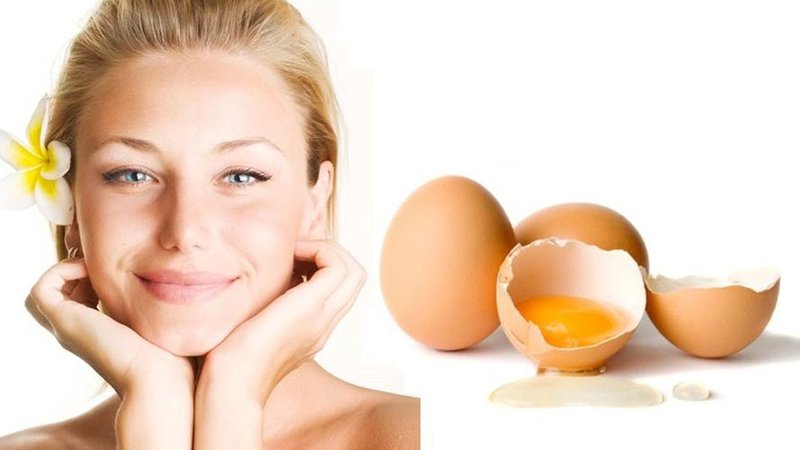 Egg mask for oily hair