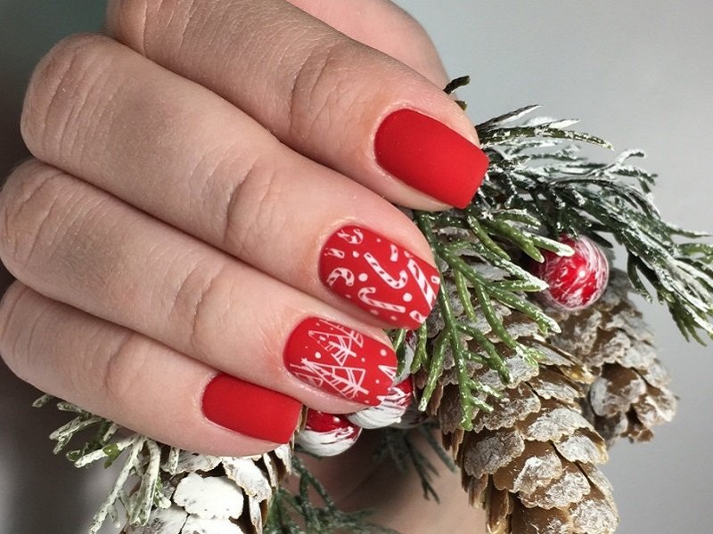 Matte winter design