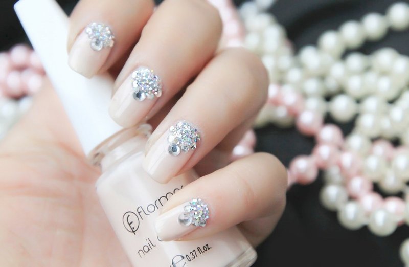 Rhinestone nude