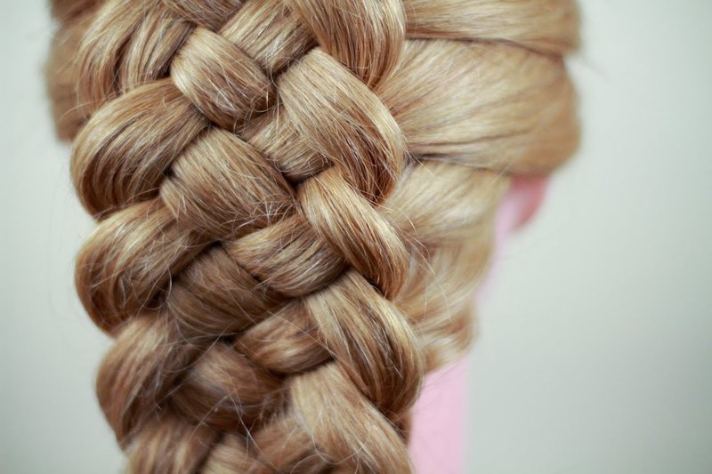 Braided hairstyle