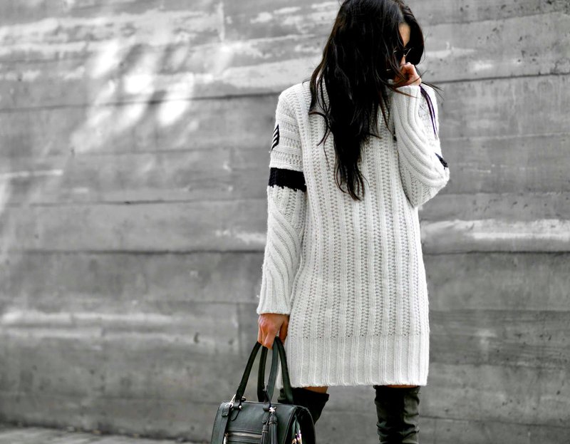 Sweater dress