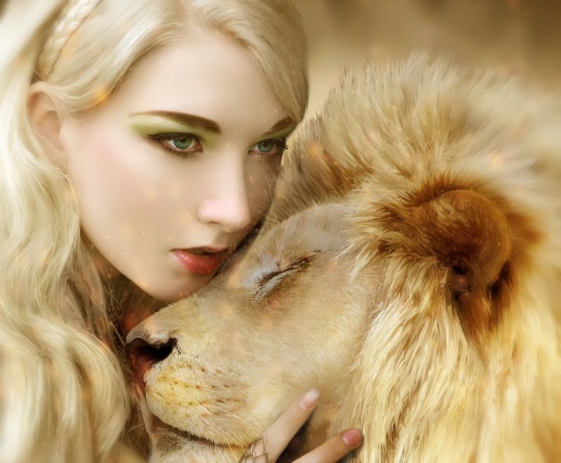 Lion woman