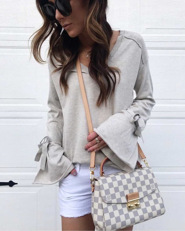 Bell sleeved sweater