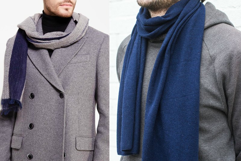 Classic scarf for men