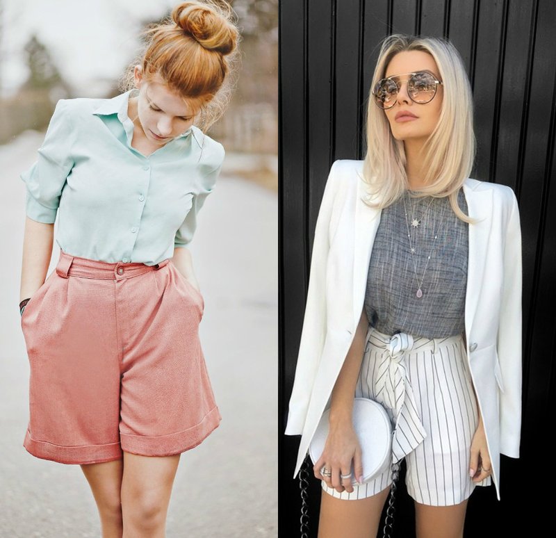 Women's fashion shorts 2024: new trends