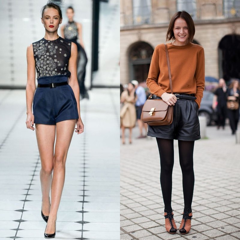 Fashion trends of women's shorts