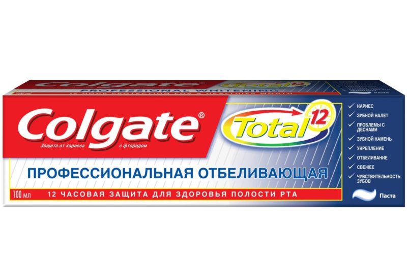 Tooth whitening paste