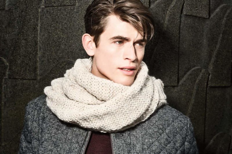 Volume models of snoods for men