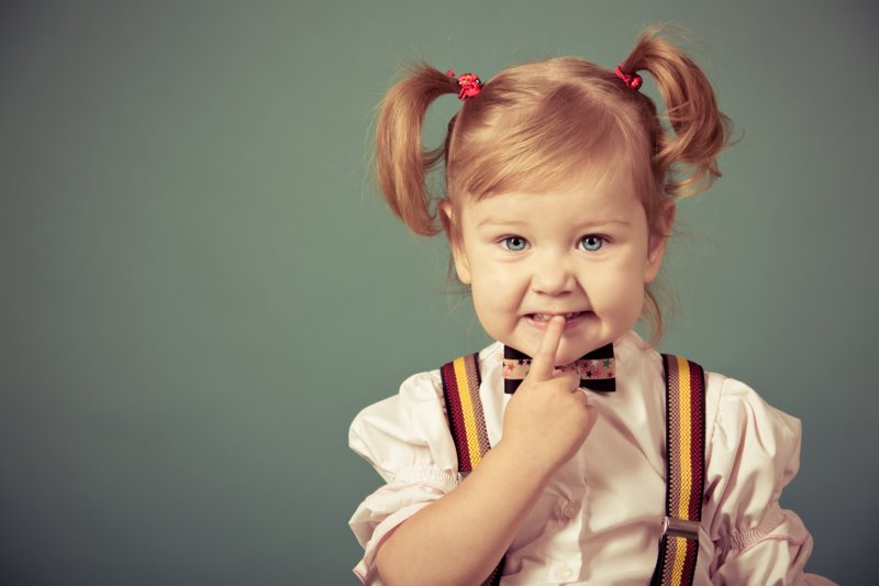 Girl with Ponytails