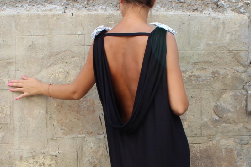 Greek Backless Dress