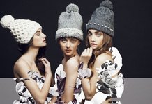 Fashionable knitted hats