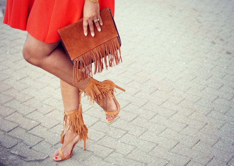 Fringed Sandals