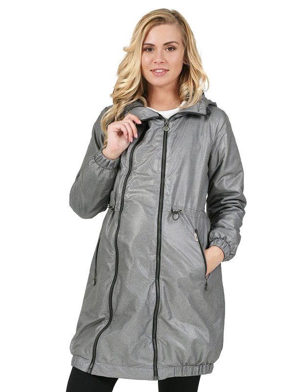 Demi-season jacket for a pregnant woman