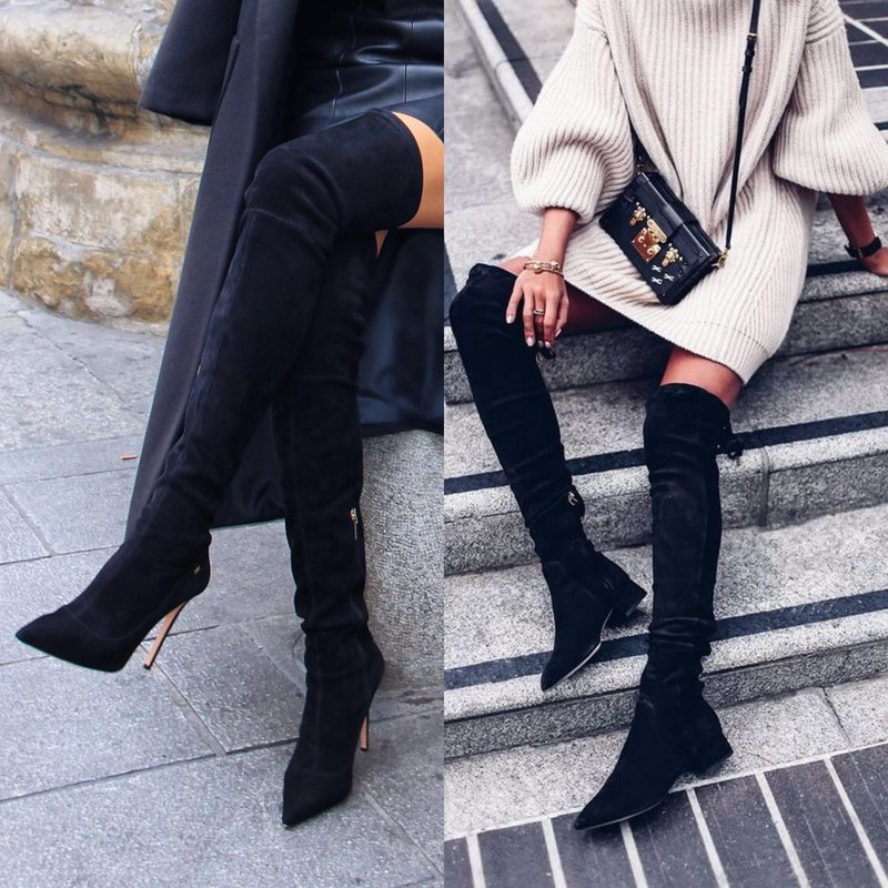 Stocking boots: trends and new items of the season