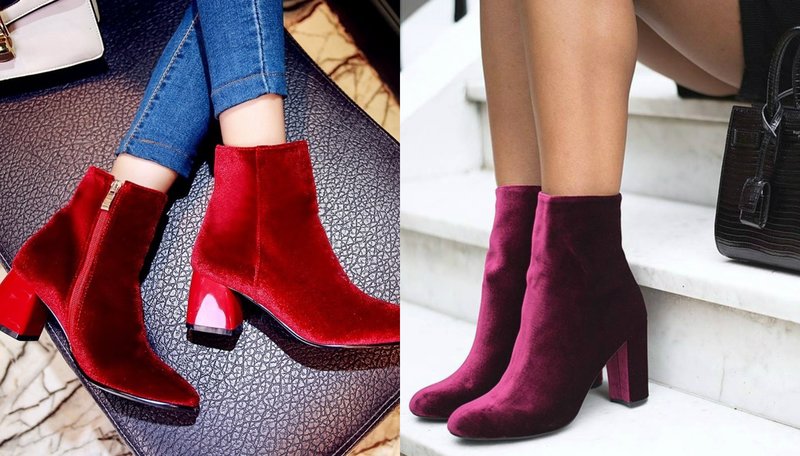 Velvet shoes: fall-winter 2024