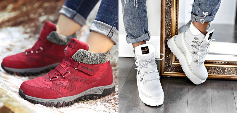 Stylish models of sneakers fall-winter 2024-2025