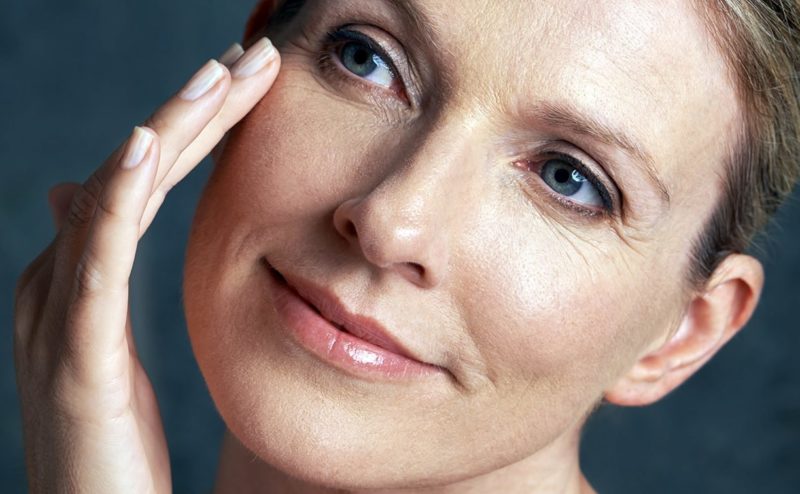 Signs of skin aging