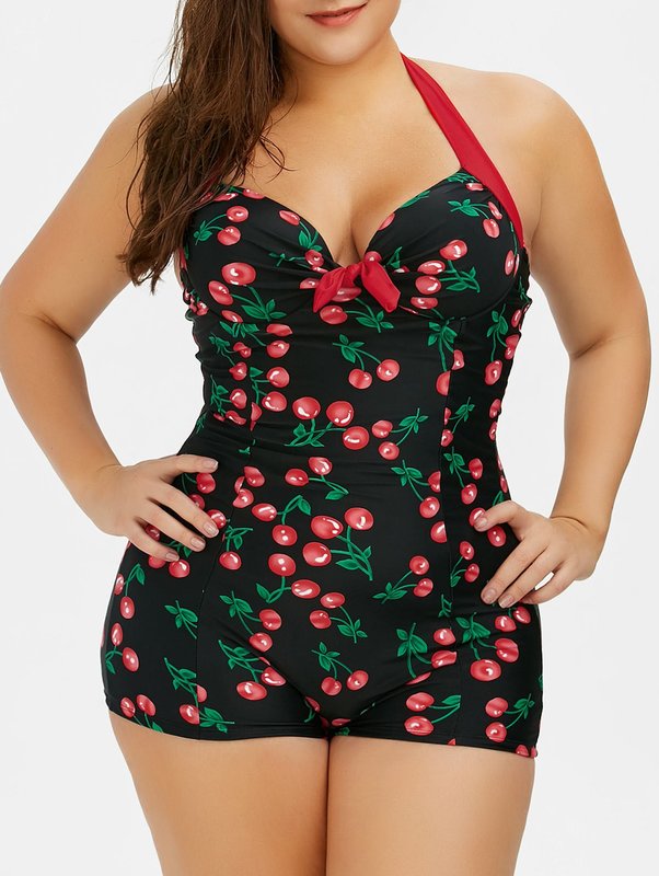 Full swimsuit with print