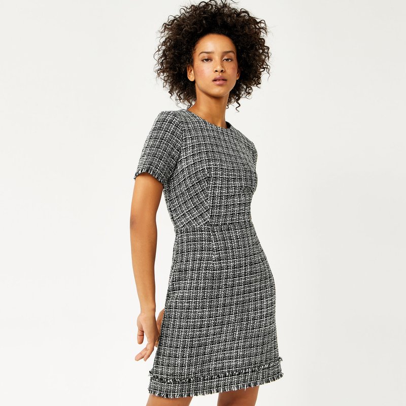 Fashionable Tweed Dress