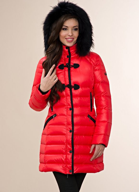 Fashionable women's down jacket